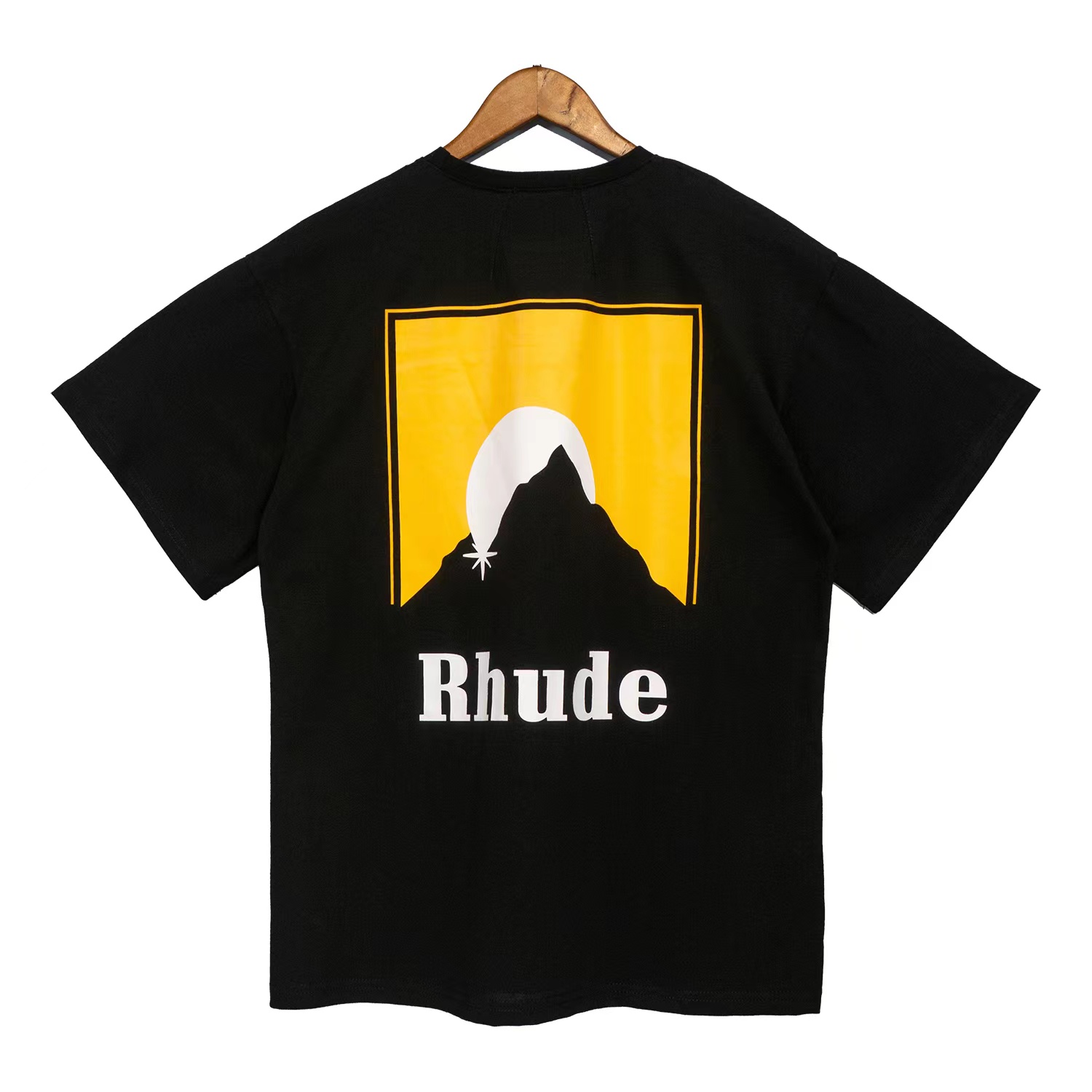 

Version Quality RHUDE Mens High T Shirts Summer T-Shirt Fashion Designer Casual Cotton Luxury Clothing Street Shorts Sleeves Clothes NML1, 19