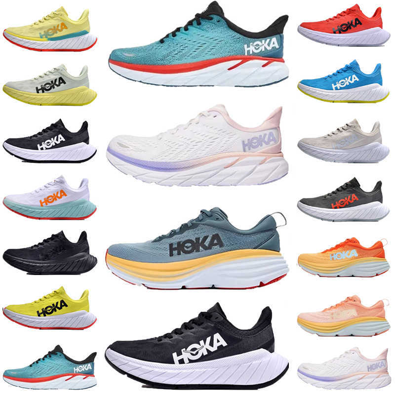 

WITH BOX designer one bondi clifton 8 shoes Designer casual mens womens hoka hokas shoe Black Plate-forme luxury trainers sneakers size 36-45, 14#