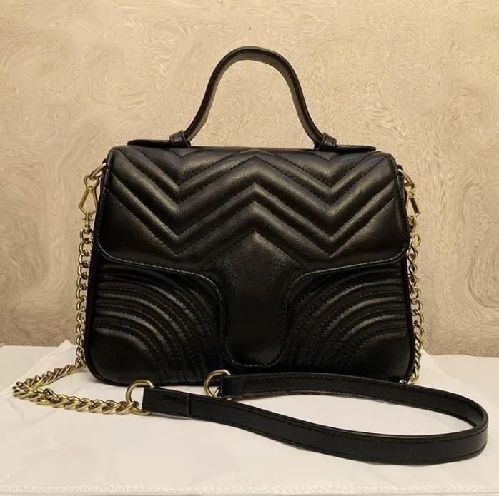 

Crossbody Bags Chain Shoulder Women Handbag Purse Hobo Underarm Baguette Coussin pouch Wide straps Embossing Fashion letters High quality Removable straps 001, White