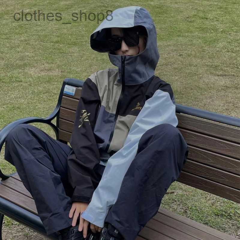 Coat Hooded Fashion Luxury Jackets Designer Arc'teryesS Beams Mens Co-brand Beta Jacket Spliced Outdoor Windproof Rushsuit C0ST