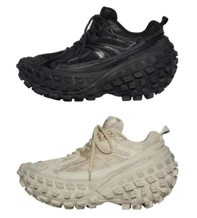 

Top Designer Men Women Casual Shoes Platform Defender Sneakers Beige Black Tire Shoes STARS LOVES Mens Dad Shoe Trainers Sports 35-45, 999