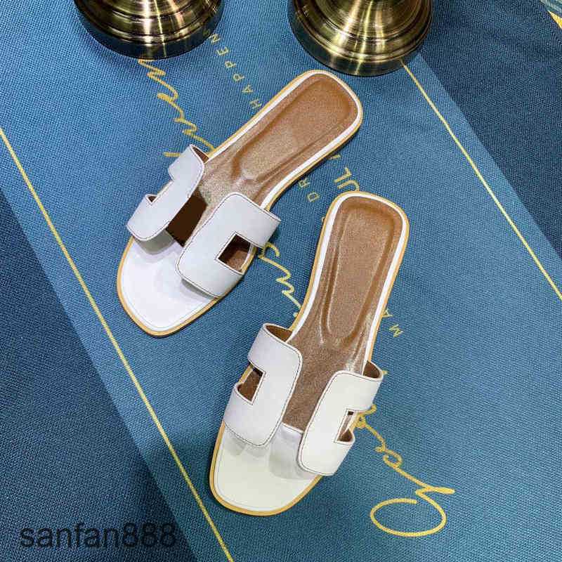 

Original Designer Hemres Slippers H 2023 Slipper Luxury Sandals Ladies Women Genuine 100% Leather Flat Shoe Oran Sandal Party Weddi WTZ8 With logo IZJB, Colour-21