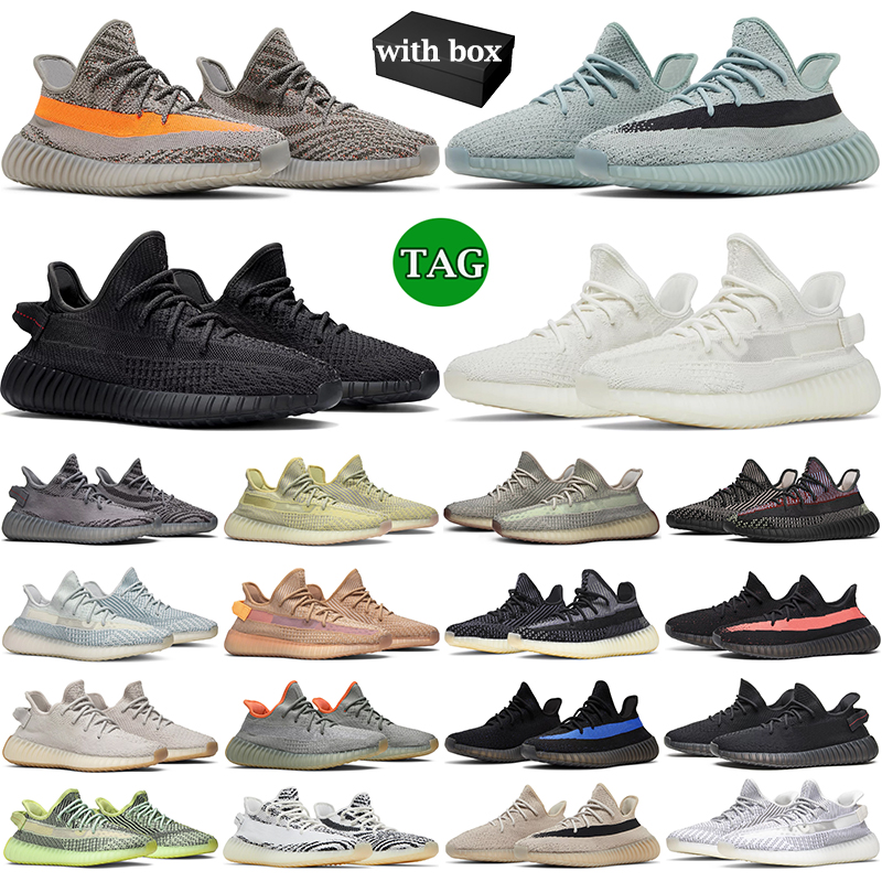 

running shoes for men women 350 v2 Beluga Reflective Bone Dazzling Blue Salt Slate Cinder Yecheil Earth Zebra Clay Cream Cloud White 350s mens trainers sneakers, #19
