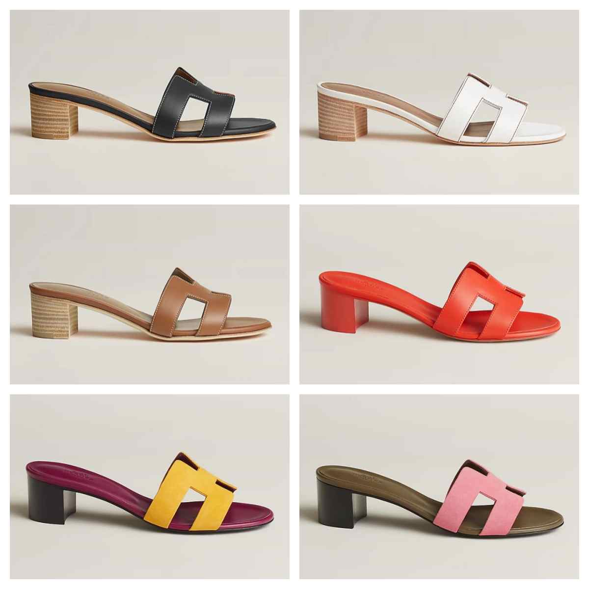 

2023 Women's Designer Slippers Sandals Boutique Summer High Heel H Sandals Slippers Luxury High Quality Flat Sole Solid Color Women's Outdoor Beach Sandals 35-42, 10