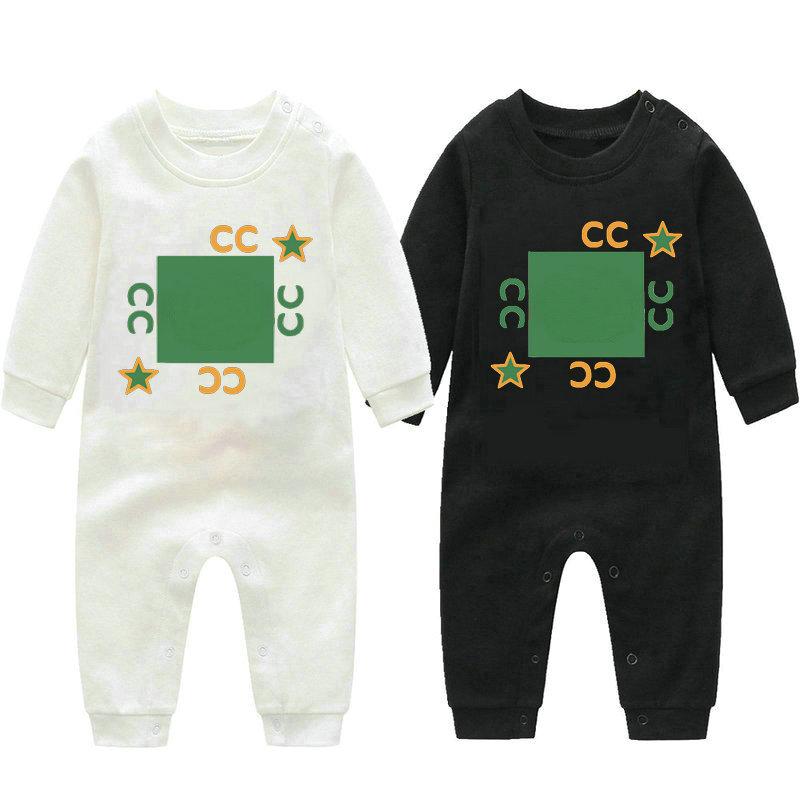 

In stock newborn kids Rompers baby Boys girls Fashion designer print luxury pure cotton Long sleeve short sleeve jumpsuit children's clothing GU707, Pink long sleeves
