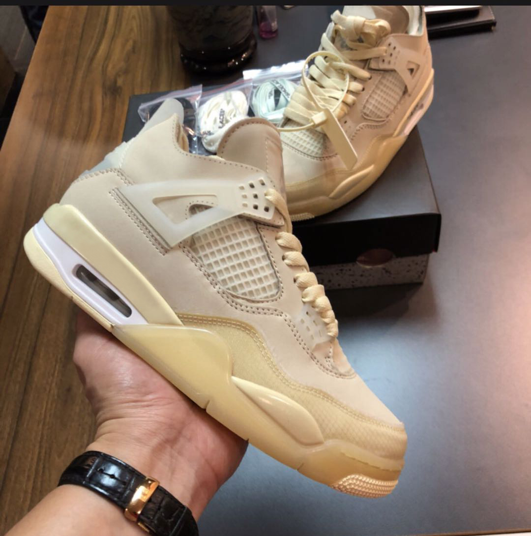 

SB X Pine jumpman 4 basketball shoes for men women black cat 4s basketball sneaker outdoor designer sneakers breathable platform luxury j4 sports trainers, Color 34