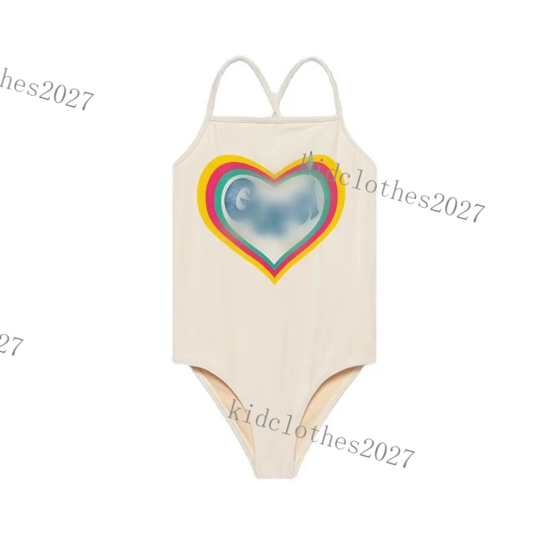 

kid One-Pieces Swimwear Designer Fashion Swimsuit Girls baby Bathing Suit Textile Summer Swimwear Bikinis Set Swim Clothing Swimming Bikini Bathers Suits Love, 1#