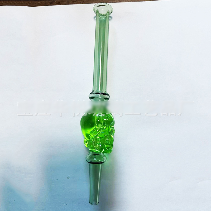 

Glass smoking Pipes Freezable Glycerin Dab Straw pipe glass nector collector