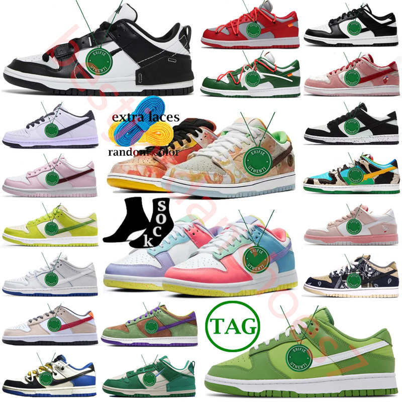 

white black Panda running shoes triple pink mens womens UNC University Racer Blue lows Grey Fog Coast men trainers sports sneakers runners size 13, Color # 33
