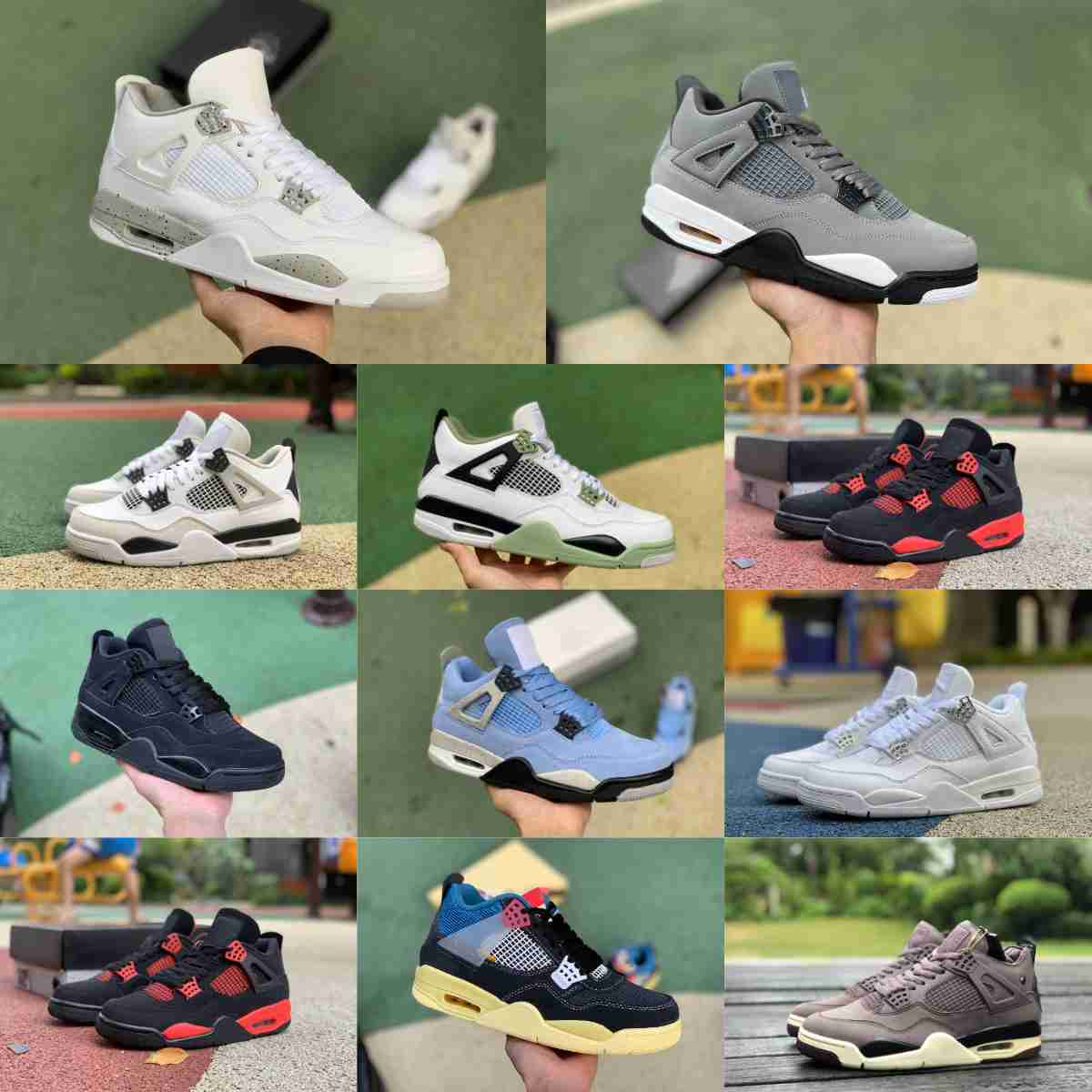 

Black Cat 4 4s Sports Basketball Shoes Mens Women Jumpman Seafoam Lightning Military Cream Sail White Oreo Cool Grey Pure Money Infrared Red Thunder Trainer Sneakers, Please contact us