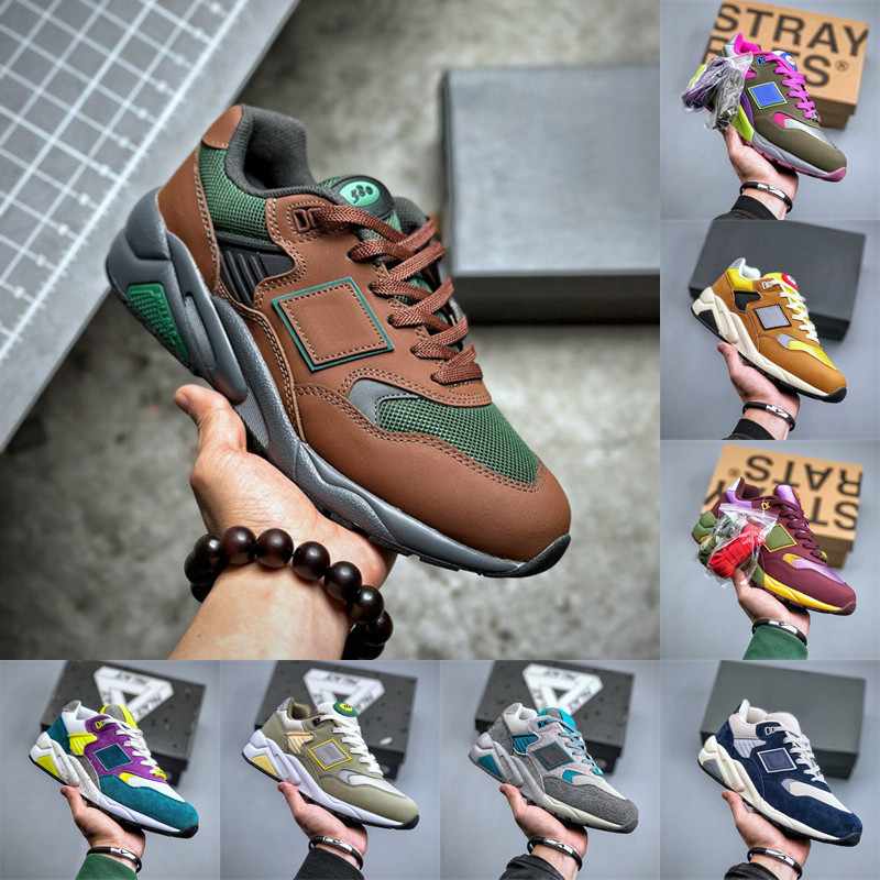 

580 Designer Skate Shoes Palace Lapis Blue Stray Rats Khaki Stray Rats Maroon Purple Palace Pansy Violet Natural Indigo Men Women Sports Low Sneakers 36-44