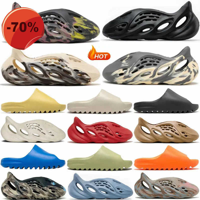 

Sandals Designer Slippers Men Woman slider Foam Runners Vermillion Mineral Blue Onyx Pure Sandals Slide Slipper Ochre Bone Resin Clog Desert Ararat