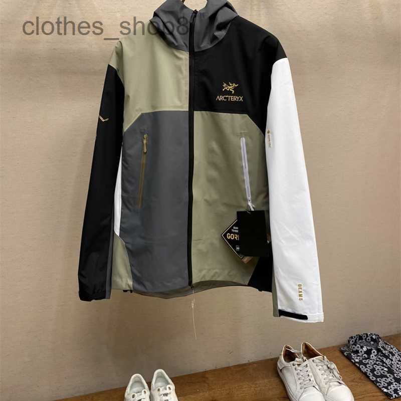 Arc'teryesS Mens Coat Hooded Fashion Hong Luxury Jackets Designer Kong Direct Mail Beams Co-brand Beta Jacket Spliced Sprinkler HMCW