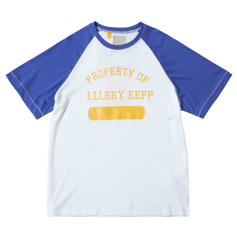 

23ss Summer USA Number 8 Tee Net Mesh T shirts Casual Cotton Plus Size Raglan Short Sleeve Mens Women Tshirt, White