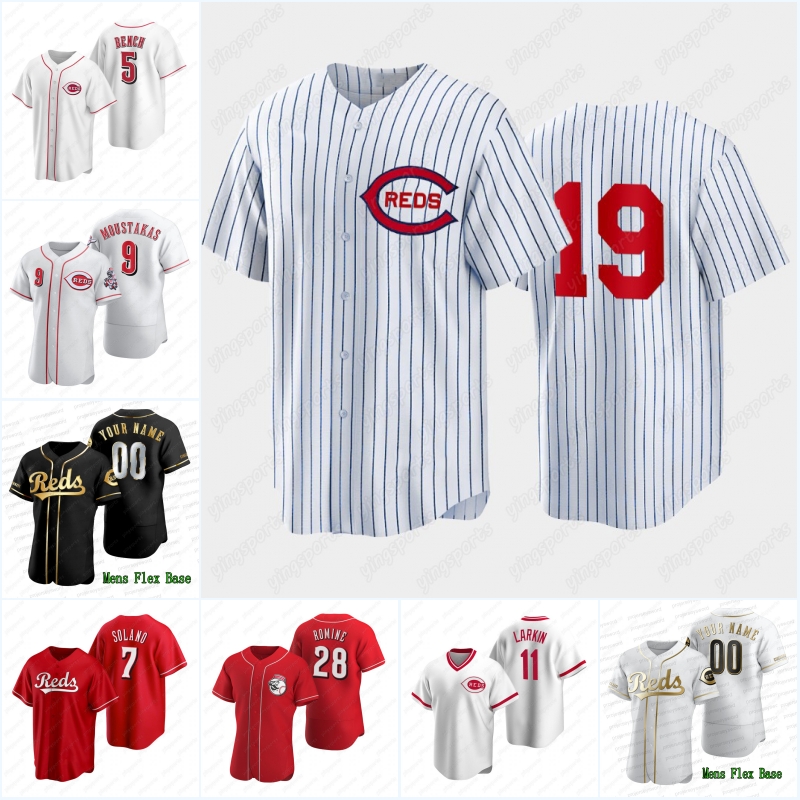 

Reds 2023 Baseball Jersey Cincinnati Joey Votto Tyler Stephenson Luke Maile Curt Casali Spencer Steer Kevin Newman Jonathan India Jose Barrero Nick Senzel Wil Myers, White mens flex base