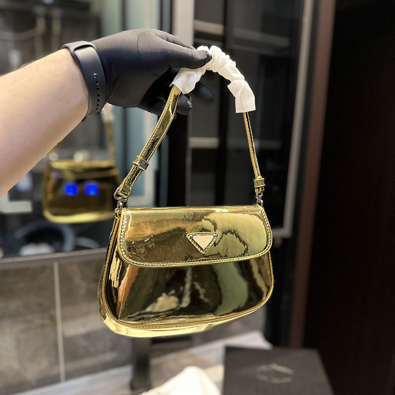 

Designer Shoulder Bag Luxury Clutch Bags Woven Handbags Classic Flap Hobo Bags Triangular Beach Bag Mirror Face Leather Fashion Brand Lady Wholesale Handbag Purse, 1 22cm