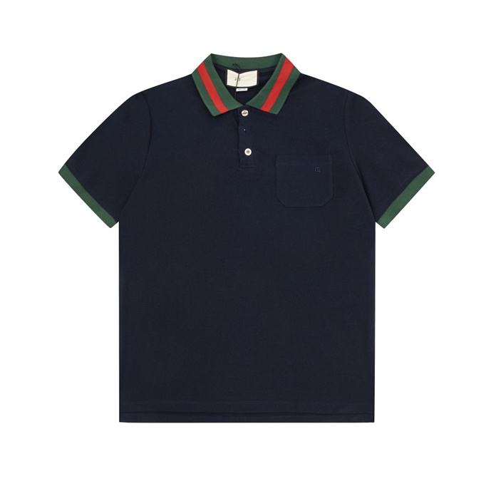 

4 New Fashion London England Polos Shirts Mens Designers Polo Shirts High Street Embroidery Printing T shirt Men Summer Cotton Casual T-shirts #209