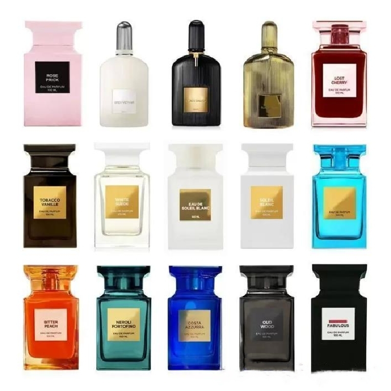 

Tom-ford 20 kinds perfume oud wood lost cherry rose prick bitter peach fucking Fabulous 100ml good smell long time lasting unisex body spray high version quality