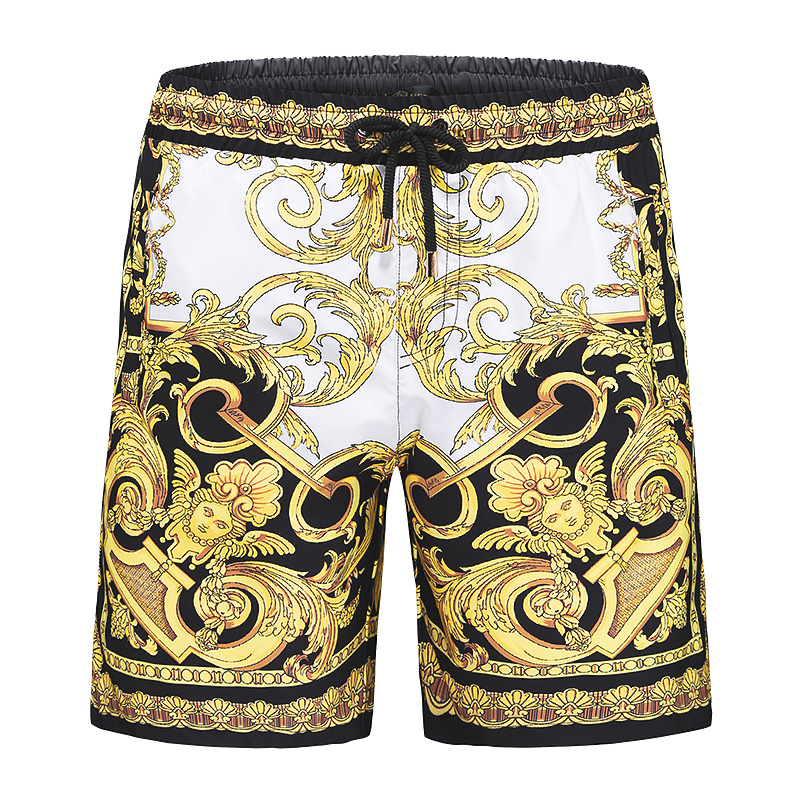 

Summer Men Nylon Swim Shorts Fashion Designer Gentleman Side Pockets Swimear Boy Zipper Closure Back Pocket Tonal Drawcord Short Pants M-4XL, Customize