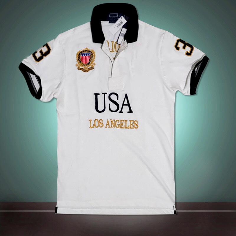 

2023S New Men's Cotton Polos Shirt Embroidery Embroidery Short Sleeve T-shirt S-5XL