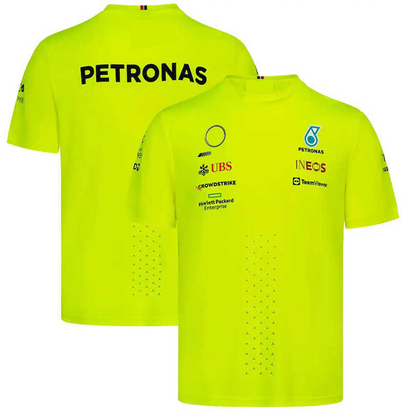 

Men's T-shirts for Ben Racing Team Keto F1 2023 Season Petronas Motorsport Male Breathable Casual Short Sleeve Shirt Summer