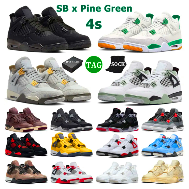 

Sail jumpman 4 Retro basketball shoes for men women black cat 4s basketball sneaker outdoor jorden4 designer sneakers Leather breathable platform sports trainers, Color 36