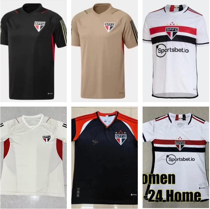 

2023 Sao Paulo fc soccer jerseys LUCIANO 23 24 Arboleda Rafinha Calleri ALISSON PABLO MAIA pele eterno 2024 home away 3rd football shirt, Kids size