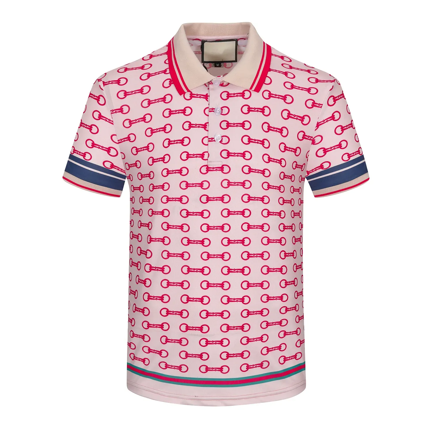 

Luxury Men T-Shirt Designer Polo Shirts High Street Embroidery Printing Clothing Mens Brand Polo Shirt