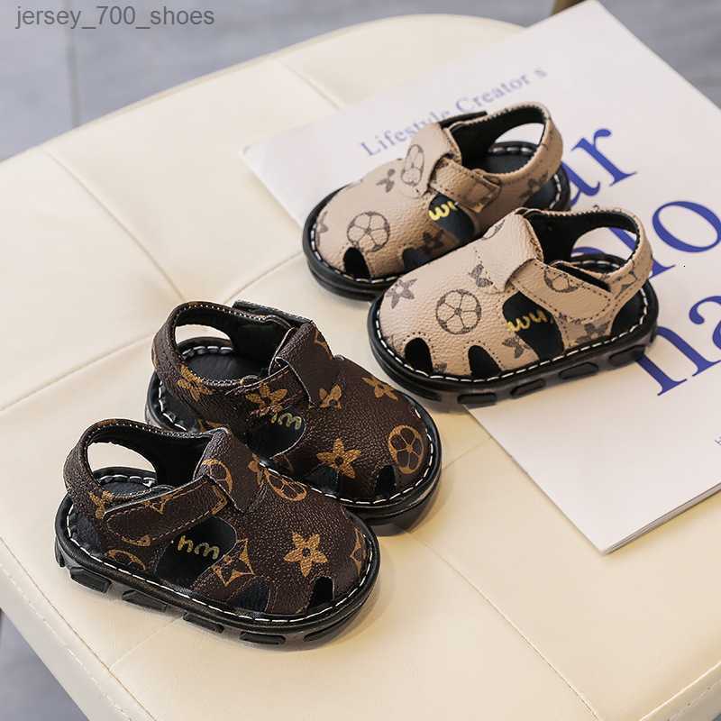 

Sandals Born Baby Boys Fashion Summer Infant Kids Soft Crib Shoes Toddler Girls Anti Slip, Brown