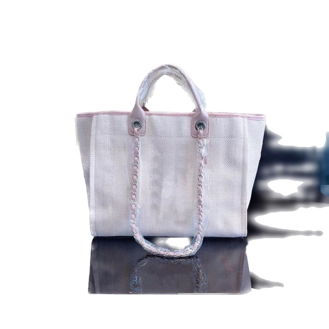 

Tote bag Designer bags Chain Bags Beach Women Luxury Fashion Knitting Purse Shoulder Large capacity Canvas Shopping Handbags mesh beach bag beach tote, Color 1