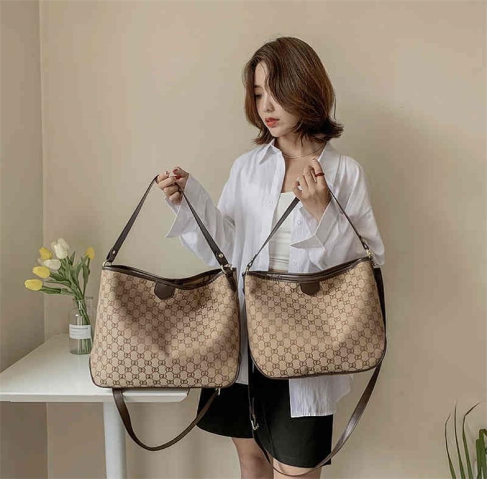 

66 OFF trendy bags 2022 New Designer Handbags Luxury capacity texture underarm simple big fashion one shoulder8831325, Brown