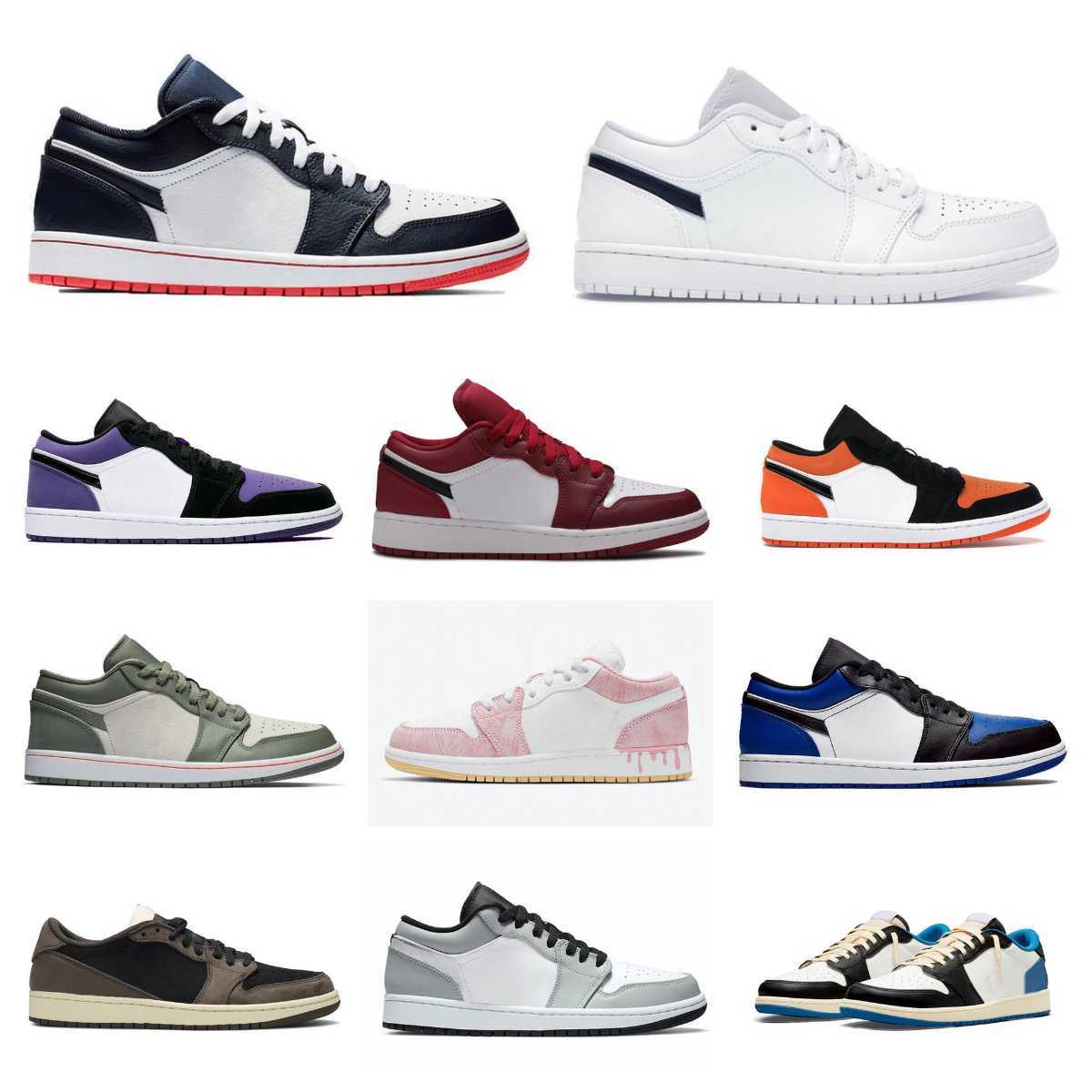 

Zion Williamson Voodoo Jumpman 1 Low Basketball Shoes Reverse Black Phantom Cactus Jack Dark Mochas Fragment Wolf Grey Women Mens Trainers Fashion Sneakers, Ask the seller about some sizes