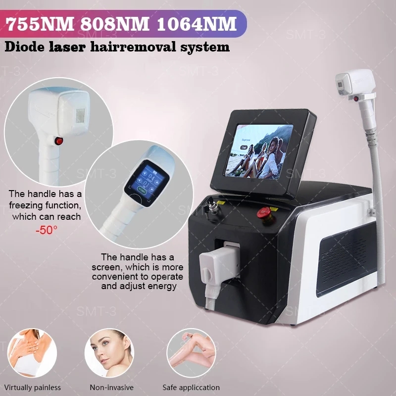 

Laser Machine 808Nm Diode Laser Skin Rejuvenation Painless Machine 2000W For Salon /Permanent Hair Removal Epilator Beauty Machine 2023