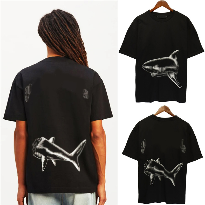 

Designer PA T Shirt Luxury Tees Print Palms T Shirts Mens Womens Angle Short Sleeve Casual Streetwear Tops Clothing Clothes