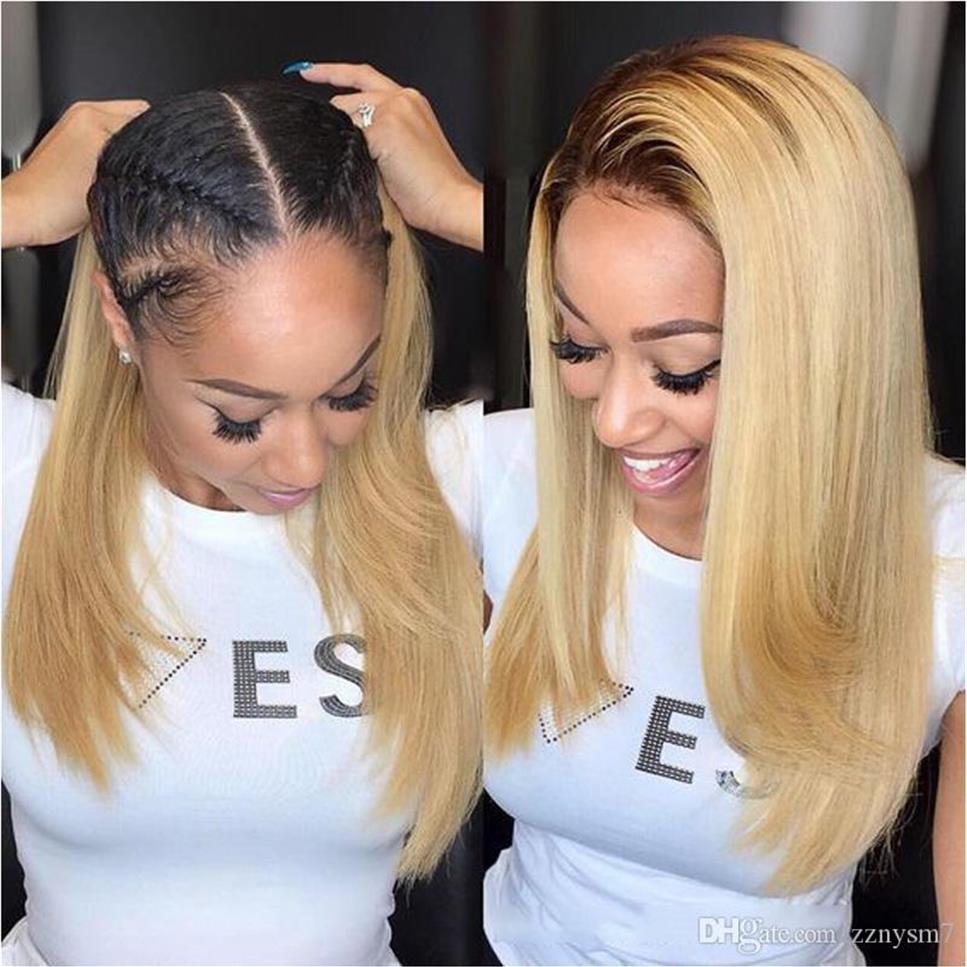 

Long Straight Human Hair Wigs Brazilian Remy Orange Colored Glueless Lace Front Wigs Pre Plucked257r