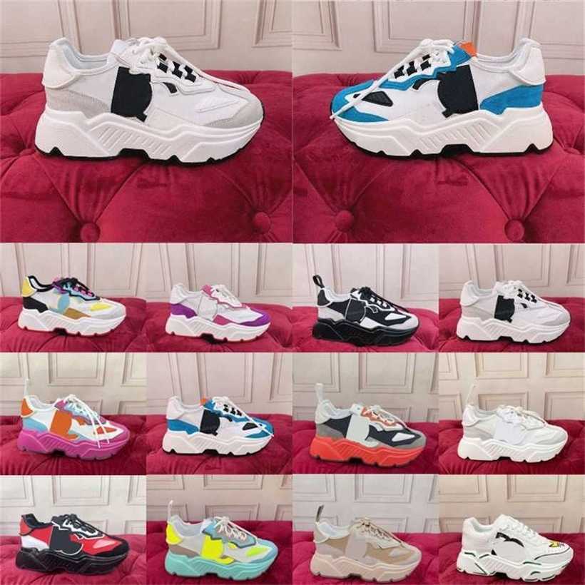 

Designer Brand Men Womens Platform Casual Shoes Daymaster Stitching Material Women Sneakers Super Flex Rubber Sole Trainers Size 35-45RP02, Colour 10