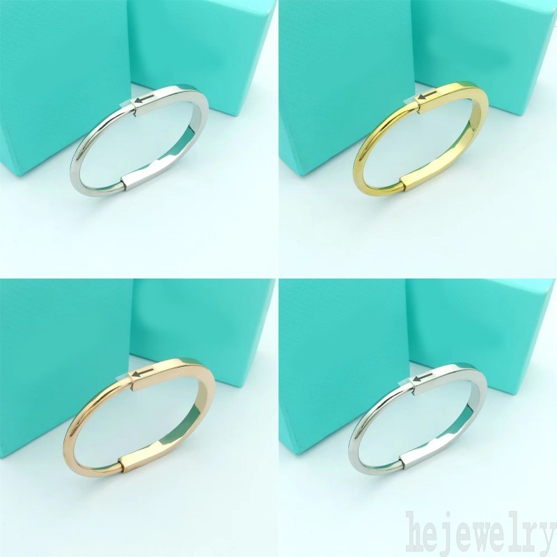 

Alloy diamond bracelet lock classical mens bangle designer suitable for both sexes jewlery designer for women bright plated silver bracelet ice out ZB061 F23