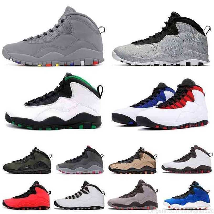 

Sports Trainers Sneakers Jumpman 10 10s Retro Mens Basketball Shoes Seattle Westbrook CLASS OF 2006 Cement Steel Grey Smoke Tinker Chicago WRA, B4 woodland camo