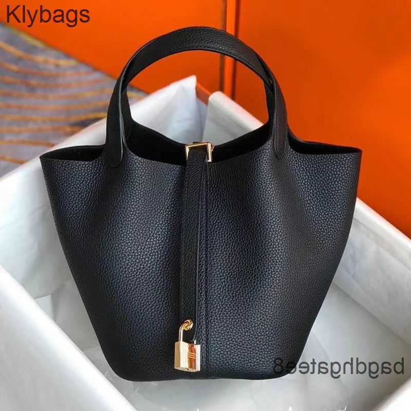 

Bag Graffiti Birkins Woman Bags Designer Portable Picotin Capacity Women's Leather 2023 Basket Vegetable Large Bucket Locks 71vc, Red