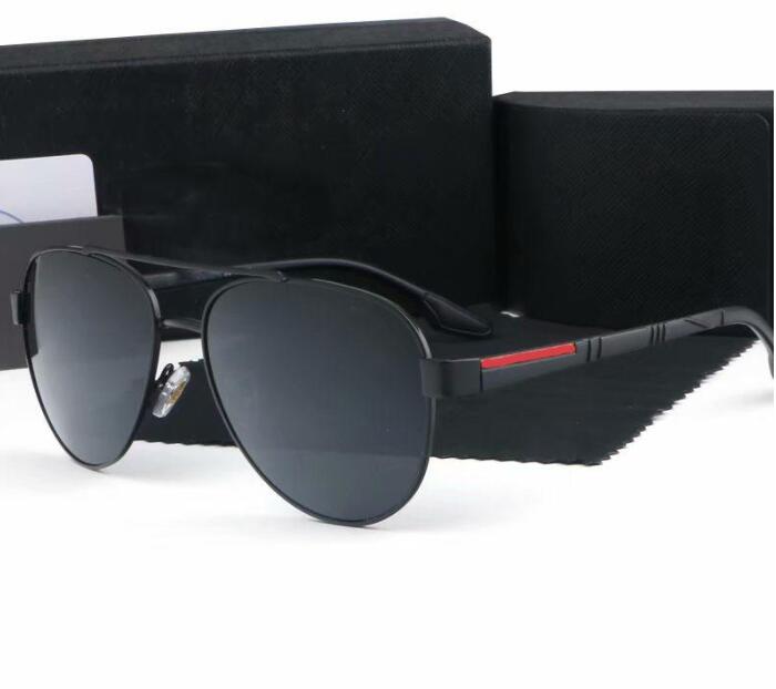 

luxury Oval sunglasses for men designer summer shades polarized eyeglasses black vintage oversized sun glasses of women male sunglass with box