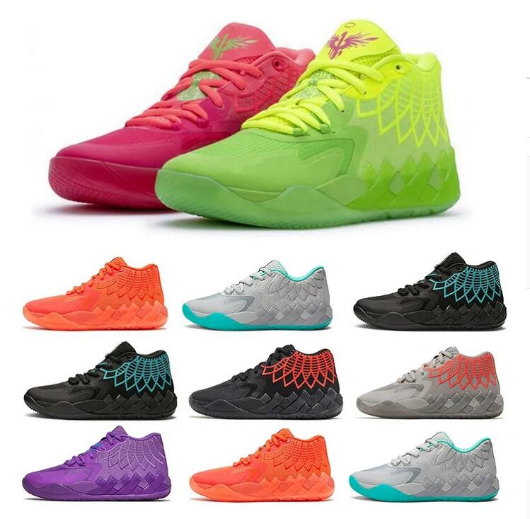 

NEW LaMelo Ball 1 MB.01 Men Basketball Shoes Sneaker Black Blast Buzz City LO UFO Not From Here Queen City Rick and Morty Rock Ridge Red Mens Trainers Sports Sneakers Shoe