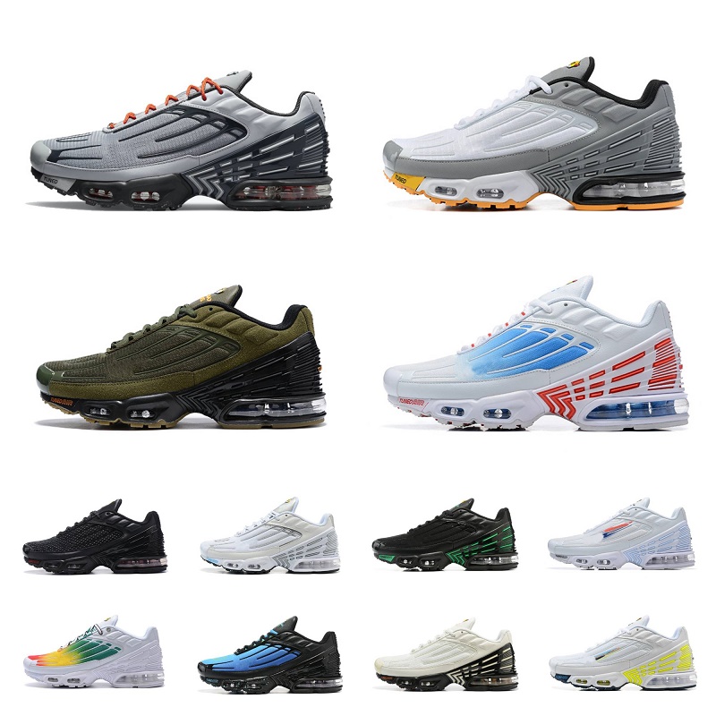 

Classic Max Tn Plus Casual Shoes Mens Air Tns Tuned 3 Triple Black Bone White Aquamarine Team Orange Multi Color Gradient Crater Obsidian Laser Blue Outdoor sneakers, Shoes lace