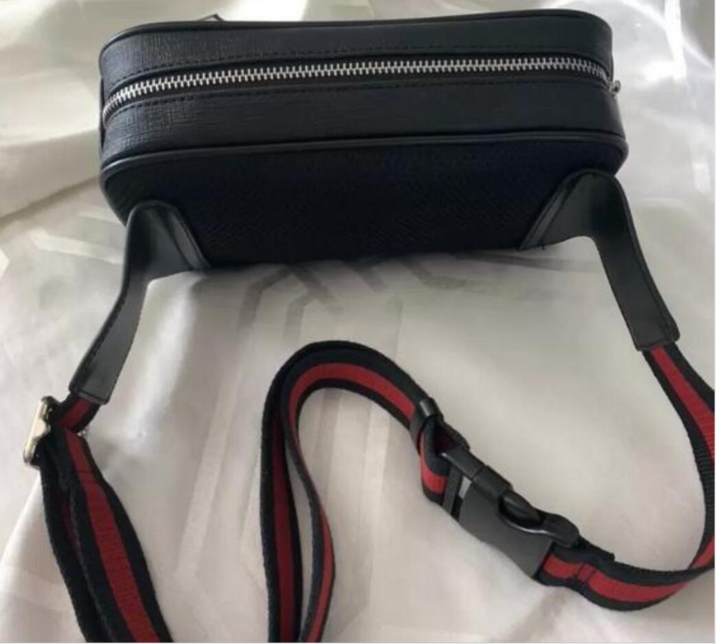 

Designer Waist Bag Bumbag Belt Mens Backpack Tote Crossbody Purses Messenger Men Handbag Fashion Wallet Fannypack, Black