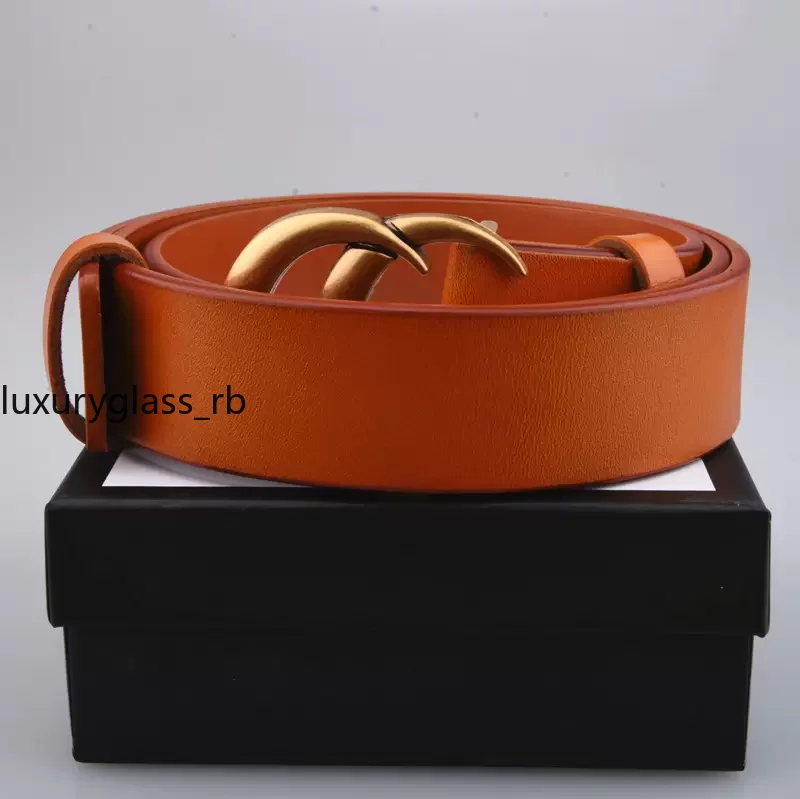 

Fashion Womens Men Designers Belts Leather Black Bronze Buckle Classic Casual Pearl Belt Width 3.8cm
