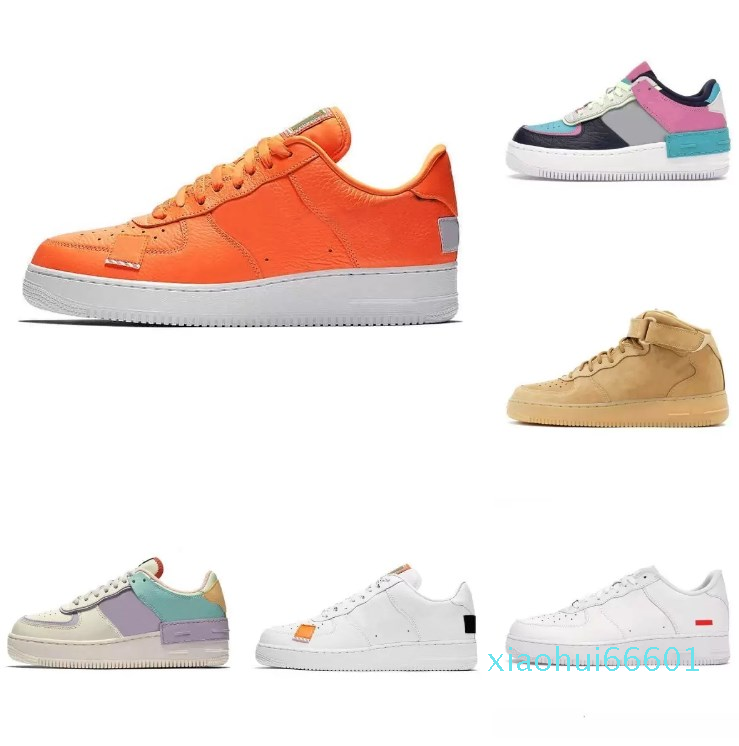

Top Quality Mens Sports Running Shoes OG Classic Triple White Low Shadow Just Utility Black Wheat Pistachio Sail Frost Pale Ivory Pastel Beige Women Trainer Sneakers, L006