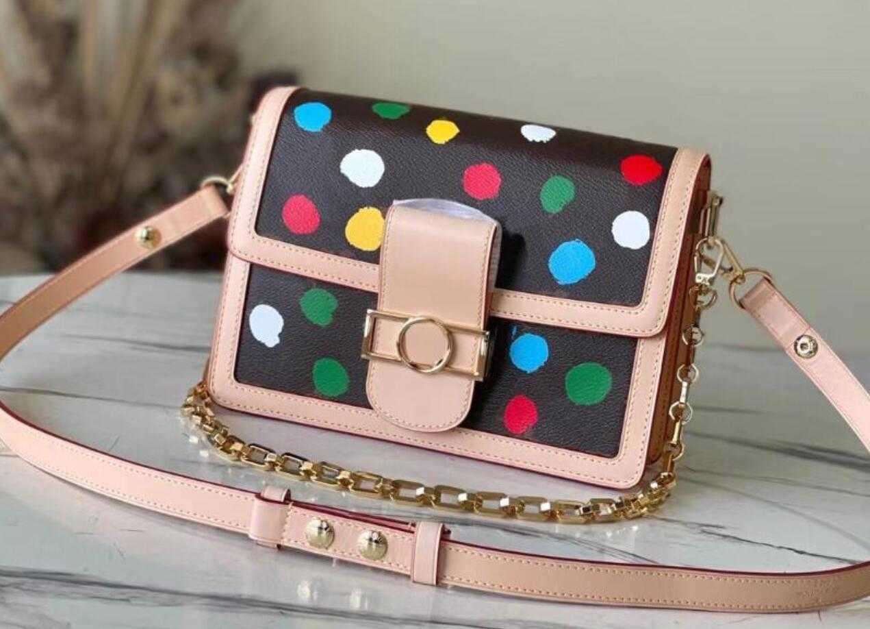 

Luxurys Handbag Designer Bag Women YK DAUPHINE MM Capucines Dots Wallet Crossbody Shoulder Bags Flap Leather Messenger Handbag M21458 M46432 M21750, Make up the difference