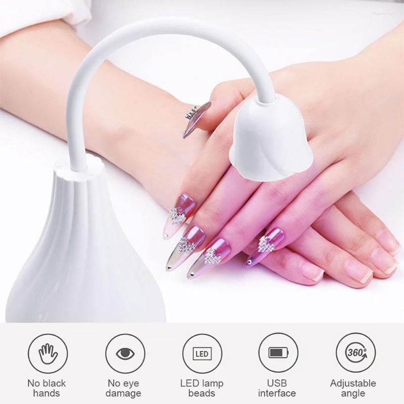 

Nail Dryers 16W Dryer Rose Flower Head Machine Gel Polish LED Lamp Art Equipment Manicure Accessory Pedicure Supplies, Pink