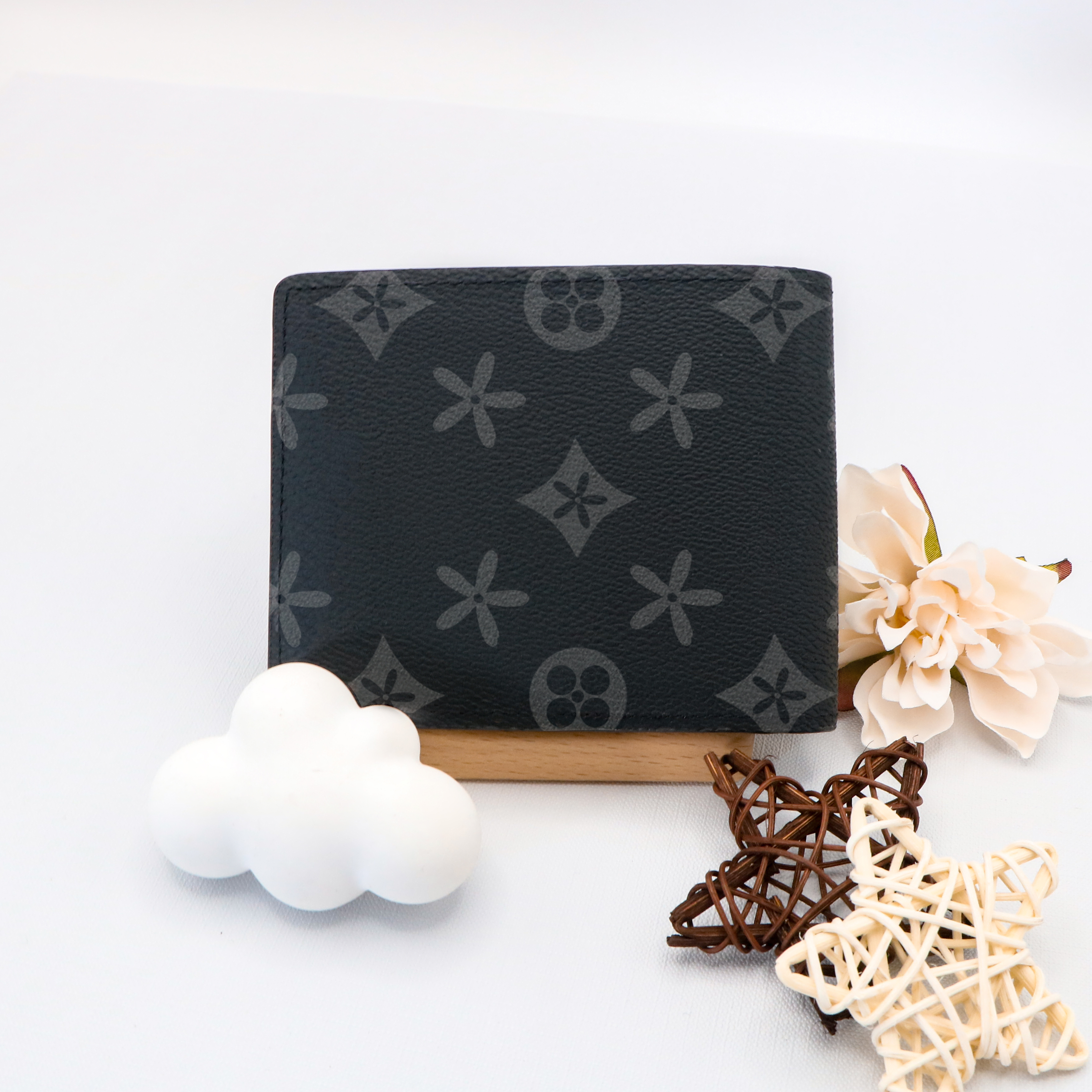 

Key wallet M60895 Multiple luxury Designer card cover Women Man convenient card holder pouch card slots Coin Purses bags credit Genuine Leather wallets CardHolder, Black plaid