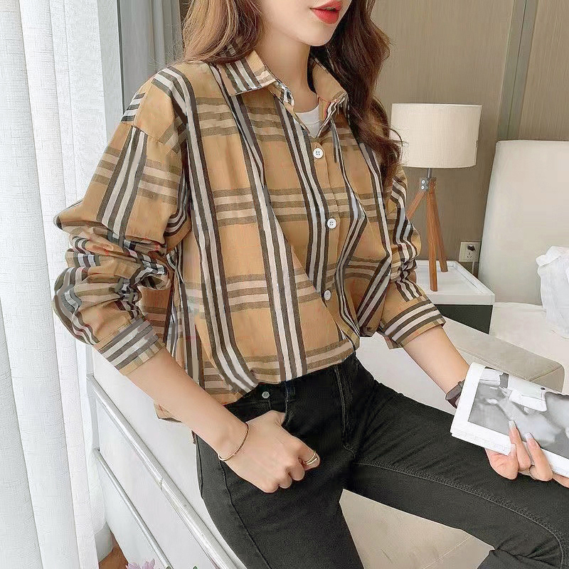 

Designer Women's Shirts Fashion New T-Shirt Casual Long Sleeve Top