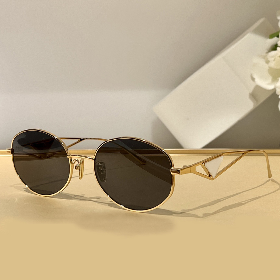 

Gold Metal Black Lens Round Sunglasses for Women Men 60Y Glasses Designers Sunglasses Sonnenbrille Sun Glasses Shades UV400 Eyewear wth Box
